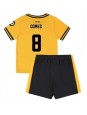 Detské Futbalové oblečenie Wolves Joao Gomes #8 2024-25 Krátky Rukáv - Domáci (+ trenírky)